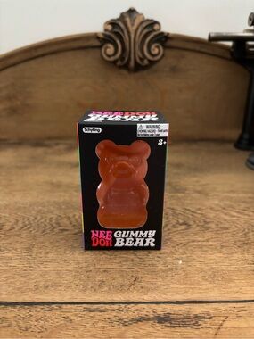 Schylling Neo Doh Gummy Bear Sensory Toy - Orange